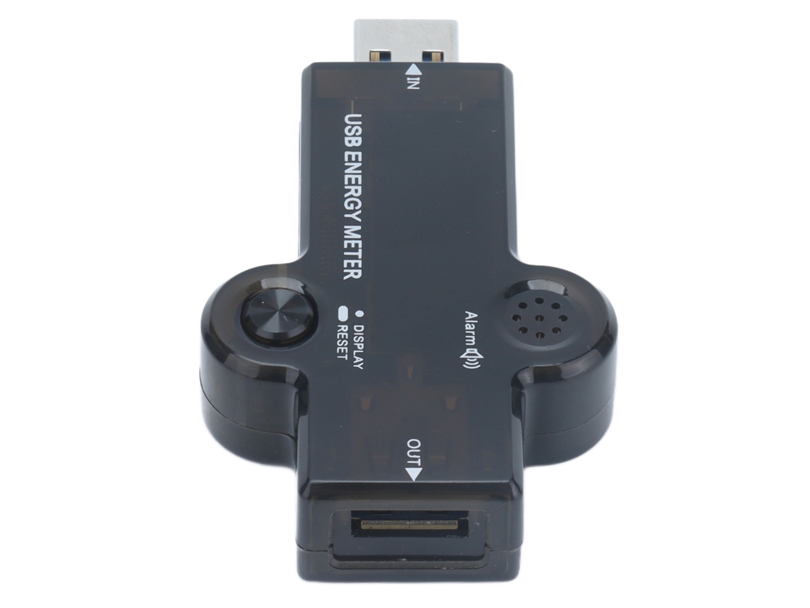 Probador Bluetooth Usb-c, Multímetro Digital Lcd, Medidor De Voltaje, Corriente, Potencia Y Capacidad Para Electrónica.