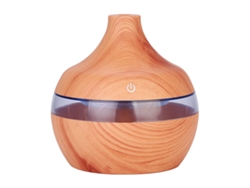 Usb White Wood Grain Humidifier Difusor de Óleos Essenciais Aromaterapia GERTIZ