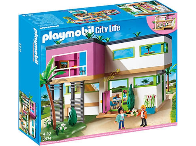 PLAYMOBIL City Life: Mansión moderna de lujo (Edad Mínima: 4)