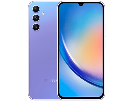 Smartphone SAMSUNG A34 A346B 8+256 DS LIGHT VIOL (8 GB - 256 GB)