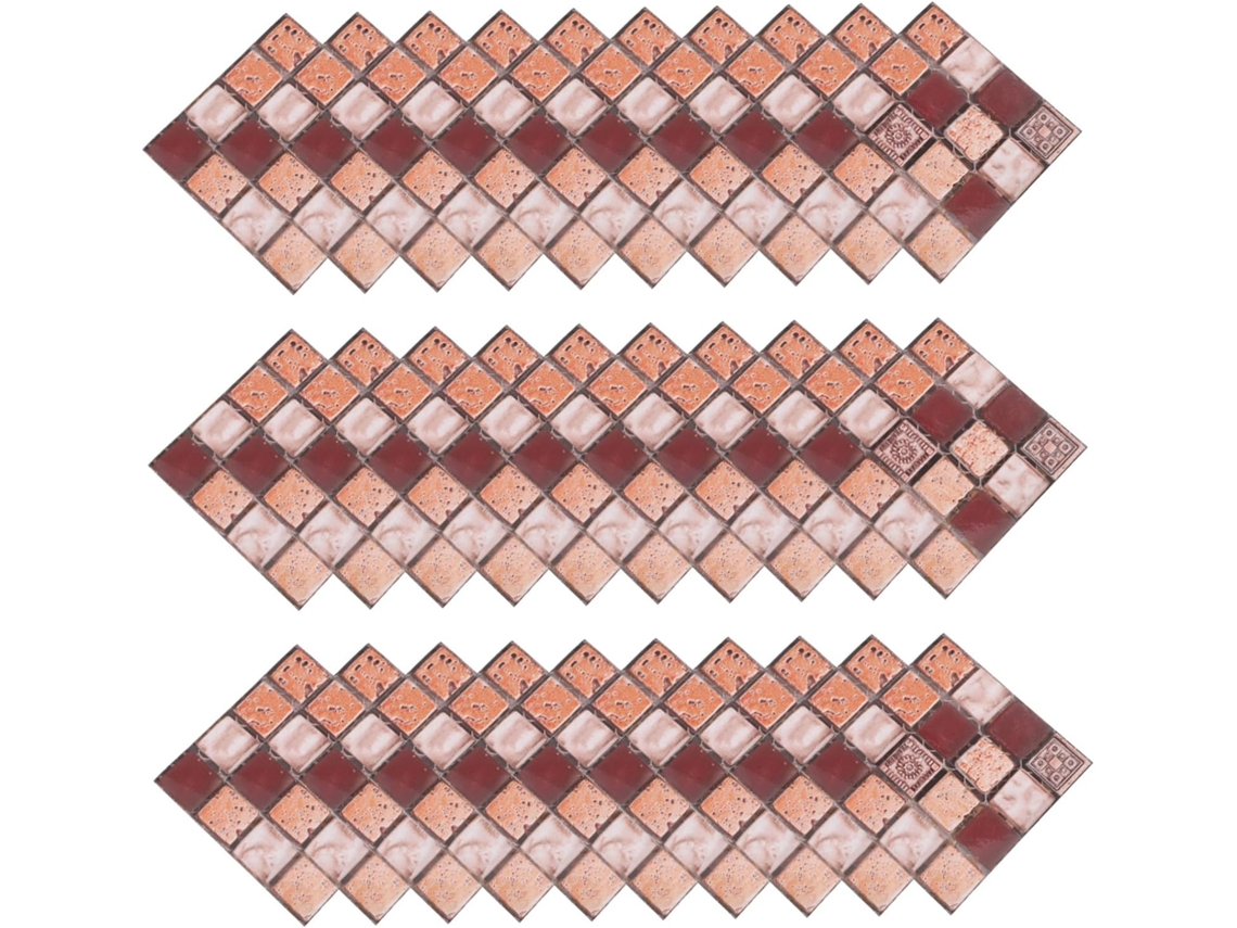Yardenfun Kit De 30 Adesivos Impermeáveis Para Azulejos De Cozinha E Banheiro, Design Artístico, Fácil De Limpar E
