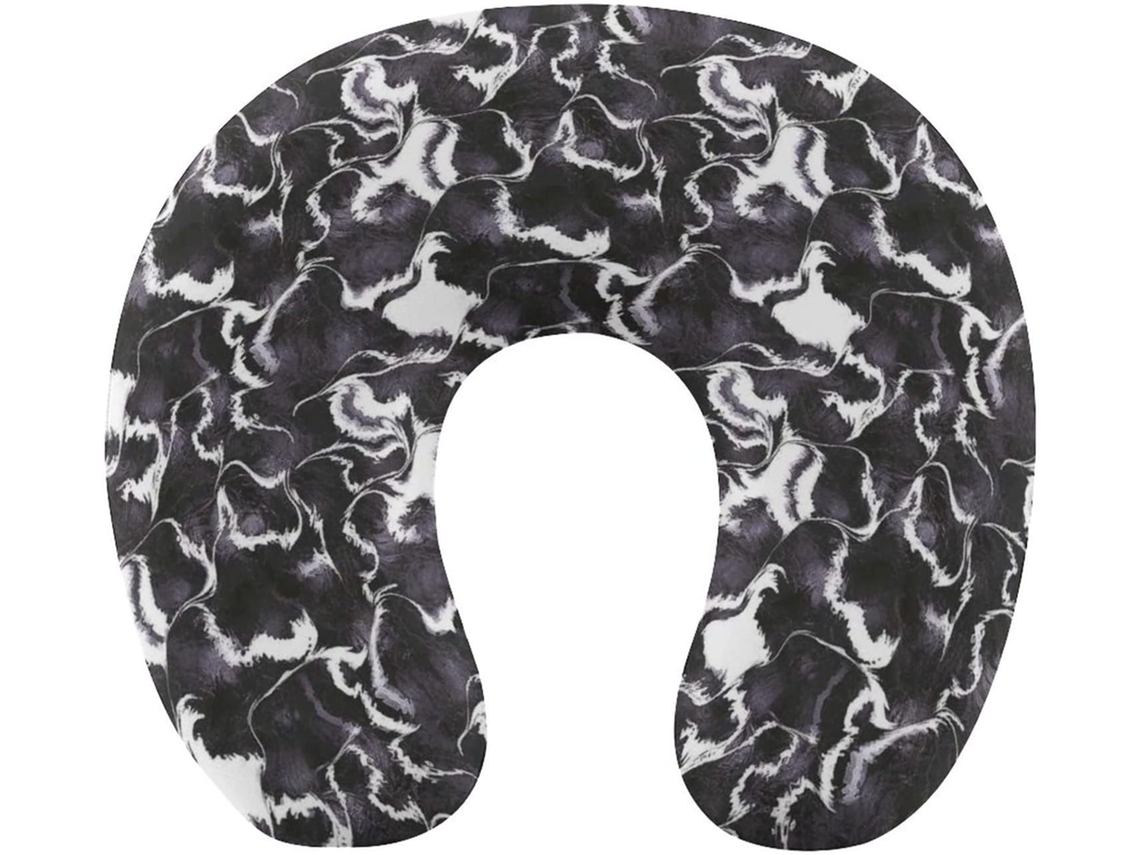 Almohada Viaje Forma Espuma Viscoelástica Viscoelástica Fácil Relajación Cómodos Familia.brfácil Limpiar