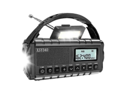 Radio GOKOCO de banda completa con FM, AM, onda corta, onda larga, TV y receptor de frecuencia completa.