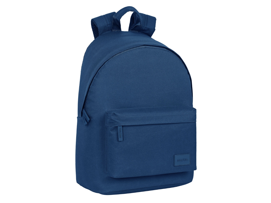 Mochila Escolar Safta 31 x 41 x 16 cm Azul marino
