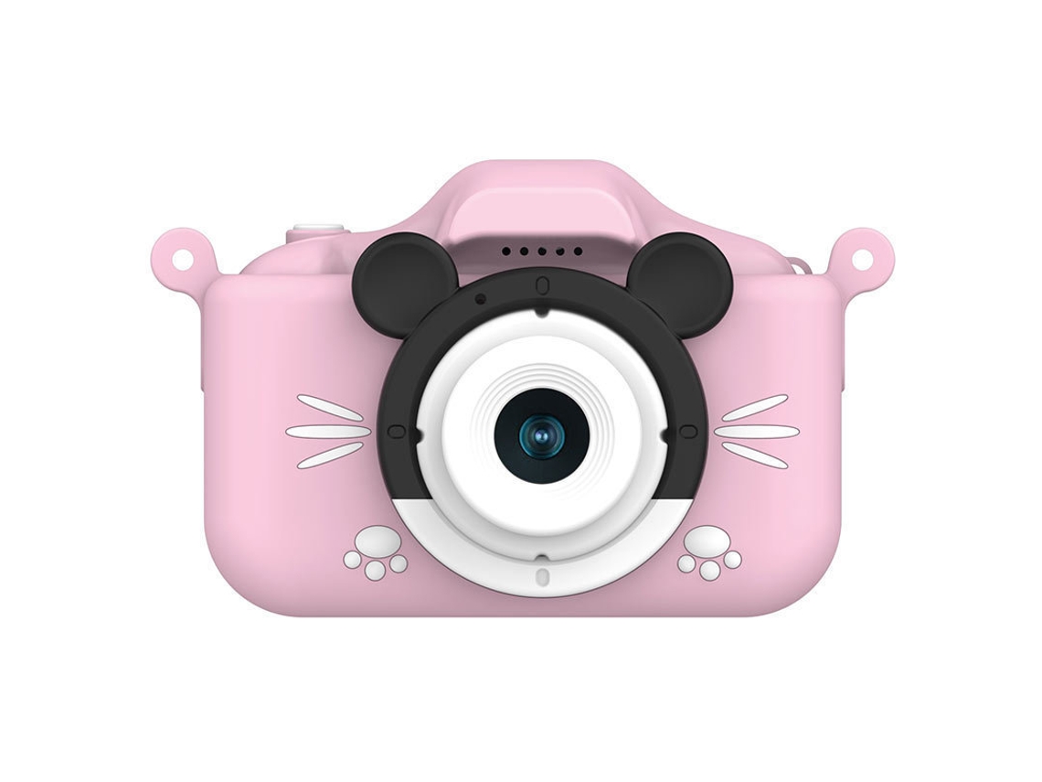 Siurn Cámara Infantil Doble Cámara Rosa Mickey-hd