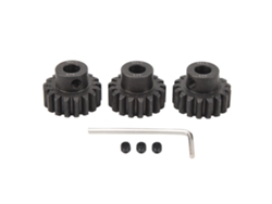 3pcs Engranaje De Motor De Coche Rc Con Agujero Interior 8mm Acero Para Coches Modelo 1/5 1/8 1/10 17t