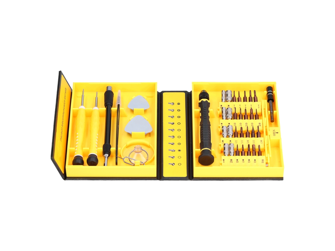 Kit Profesional De Destornilladores Magnéticos 38 En 1 Para Reparaciones Electrónicas Sk-9038-b