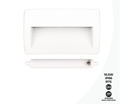 Baliza 'Lorenza 270' R7S 10,5W CCT IP55 Blanco