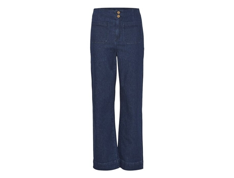 Pantalones de Mujer B.YOUNG Lola Luna Mezclilla Azul (29)