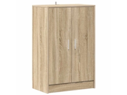 Zapatero en Derivados de Madera de Roble Sonoma MAISON EXCLUSIVE (60x35x92 cm)