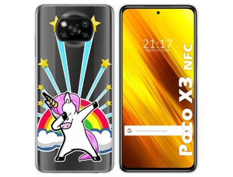 Carcasa Xiaomi POCO X3 NFC / X3 Pro TUMUNDOSMARTPHONE Dibujos Transparente Multicolor