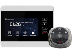 Interphone Domestique Intelligent Judas Video Sans Fil Caméra Ip Oeil Wifi Sonnette Visuelle