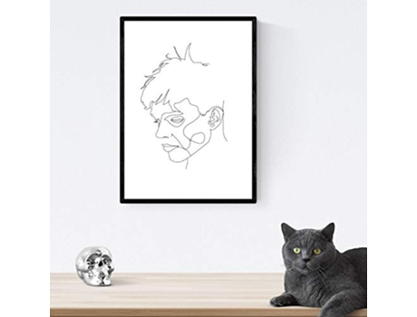 Poster NACNIC Dibujos y Bocetos a Una Linea (A3)