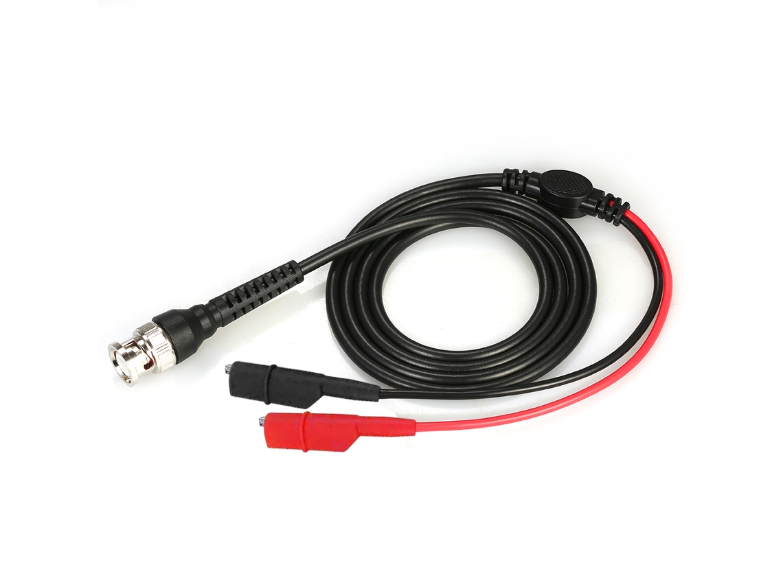 Juego De Cables De Prueba Bnc Para Pinzas De Cocodrilo Con Cable Coaxial Rf De 50 Mω