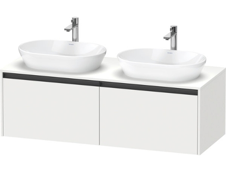 Mueble DURAVIT Ketho.2 bajo lavabo recorte para lavabo en ambos lados 1400x459x550mm K24888B