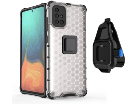Carcasa y Soporte Samsung A71 Rumble