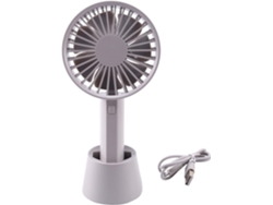 Mini ventilador USB inteligente recargable para uso doméstico, blanco SFUSHOS