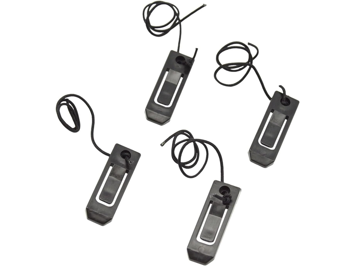 Lote De 4 Clips De Alerones Planche Surf Sup Split, Separador De Agua, Ski Nautique, Clip Poisson, Boucle