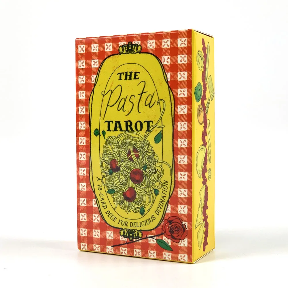 Tarot Pasta: Un Conjunto De 78 Cartas, Versión En Inglés Del Tarot Visions.