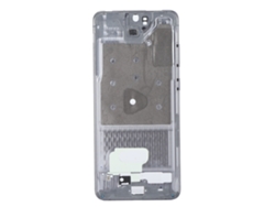 Placa Do Bezel Do Quadro Médio Para Samsung S20+ Peça De Reparo De Celular Em Prata