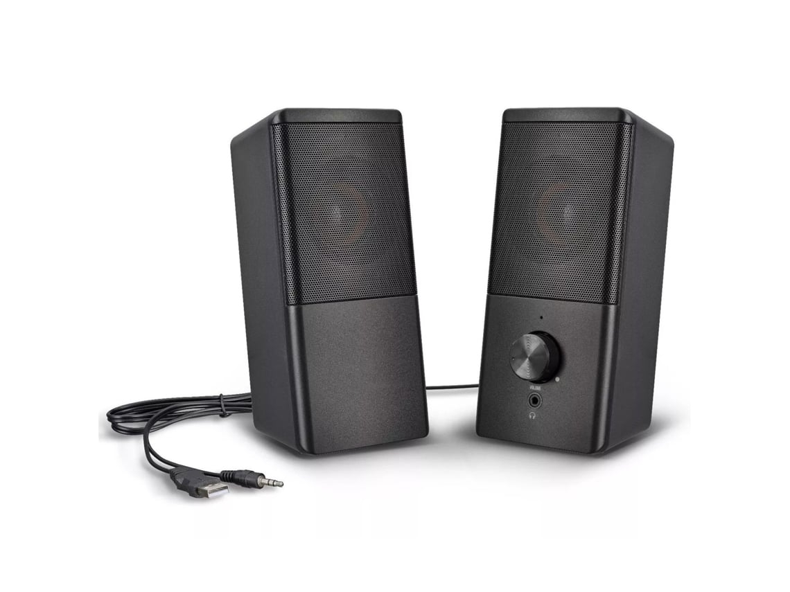 Altavoces De Ordenador, Altavoces Multimedia Estéreo 2.0 Alimentados Por Usb De 3,5 Mm Para Laptop/desktop/tablets Gusshious