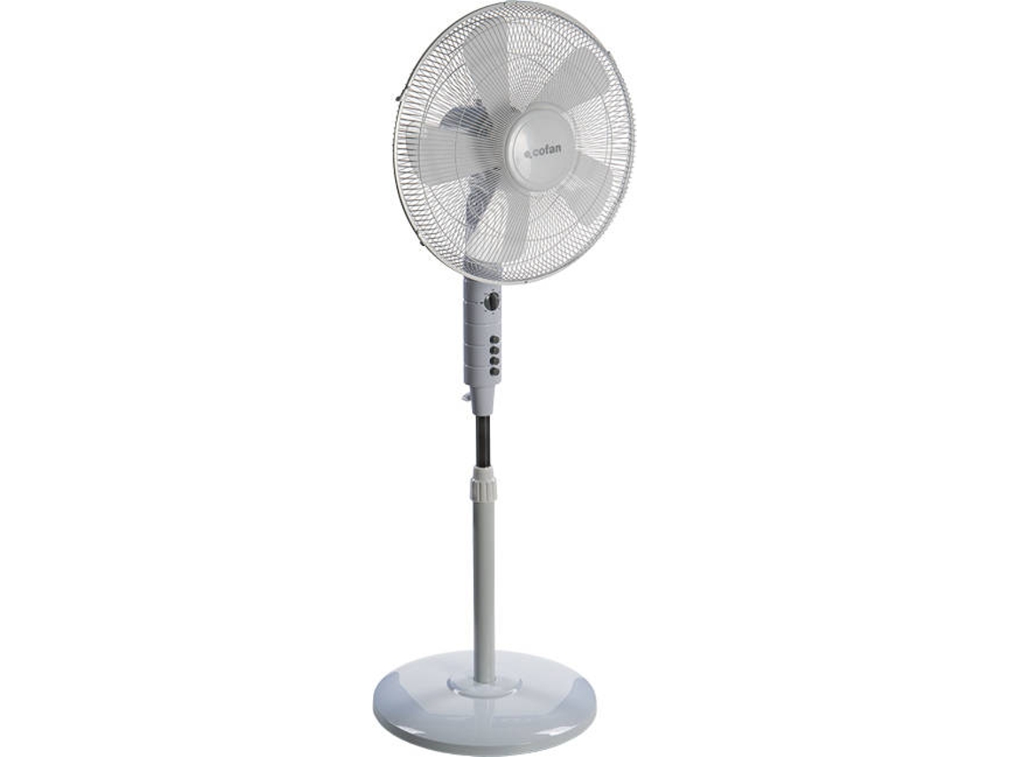 Ventilador Modelo Ábrego 5 Palas Temporizador 55W Blanco