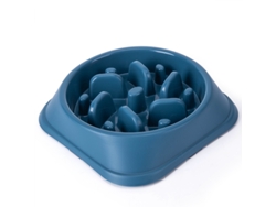 Comedero Para Mascotas Slow-food En Color Azul*