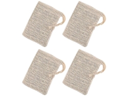 Bolsitas De Malla Para Jabón Exfoliante Para Baño Y Ducha - Almacenamiento De Jabón Hecho A Mano