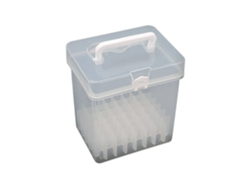Organizador de rotuladores con asa portátil, caja de almacenamiento multifuncional para rotuladores y acuarelas, soporte extraíble.