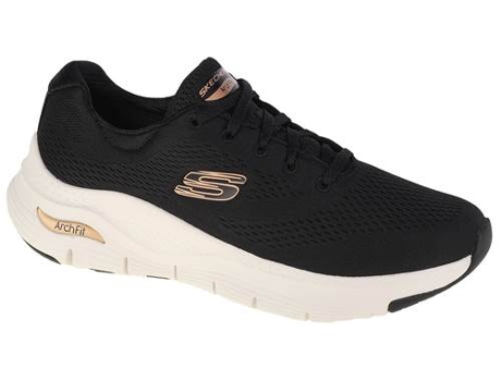 Zapatillas Deportivas SKECHERS Arch Fit Big Appeal (Negro - Material Sintético, Tejido- 36)