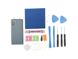 Kit De Reemplazo De Cubierta Trasera De Cristal Para Samsung Galaxy Note 10 N970 Con Lente De Cámara Y Herramientas - Negro