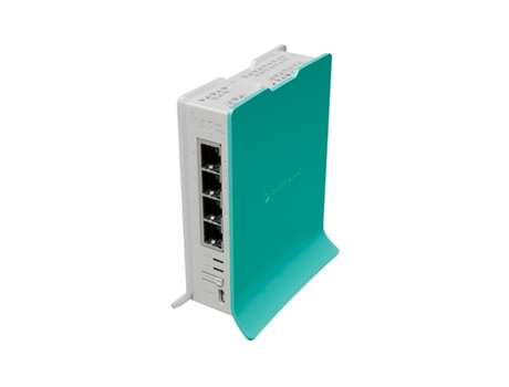 Router MIKROTIK Hap Ax Lite Blanco Y Azul