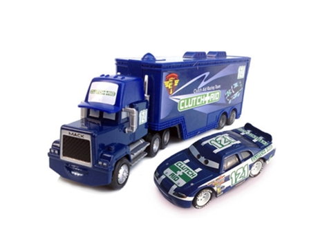 Disney pixar car toys lightning mcqueen number racer mack uncle truck 1:55 diecast metal car model toy boy birthday gift