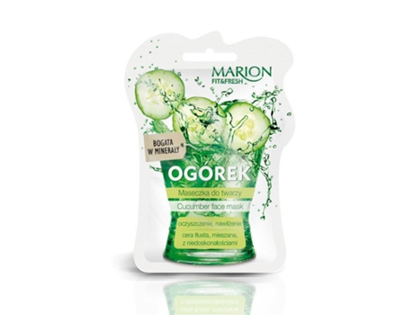 MARION Fit & cara nueva máscara de la mascarilla limpieza e hidratación de pepino 7,5ml