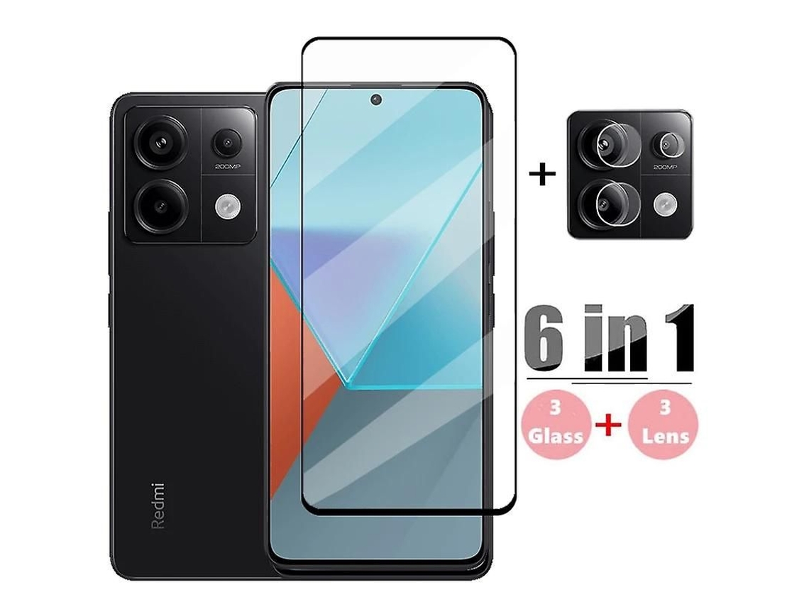 Protector De Pantalla De Vidrio Templado De Cobertura Total Para Redmi Note 13 Pro 5g