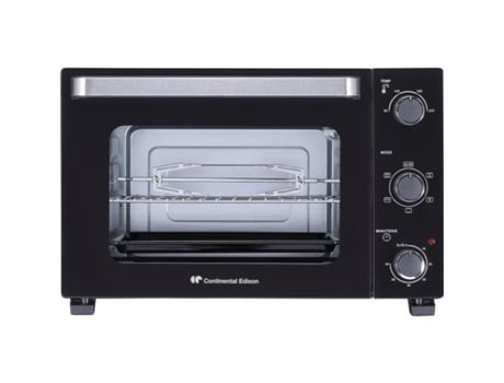 Mini horno eléctrico negro - 35L - 1500W CONTINENTAL EDISON