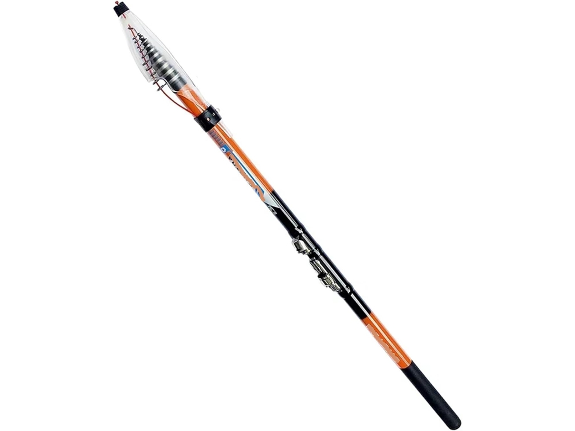 Caña De Pescar Telescópica Carbono 2,7 M, 3,6 4,5 5,4 M Y 6,3 Para Pesca En Roca, Viajes, Barco, El Mar, Ca...