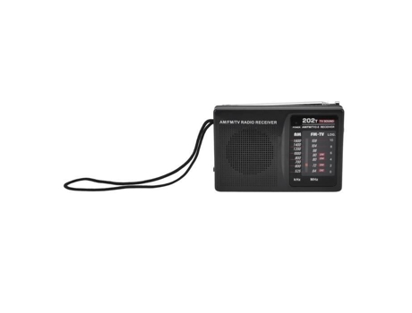 Radio HURRISE Fm Am de Bolsillo Portátil Radio Fm Am Radio de Ajuste Manual con Entrada para Auriculares para Regalo para Ancianos Lámpara Reloj de...
