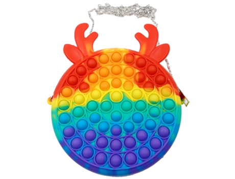 Juguetes Con Bandolera, Juguetes Sensoriales, Útiles Escolares, Mochila, Bolsa De Silicona, Pop Para Niñas, Estilo 1 ZMDECQNA