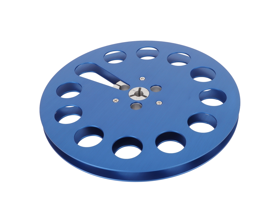 Carrete De Cinta Vacío De 1/4 De Pulgada, 7 Pulgadas, 11 Orificios, Aleación De Aluminio, Universal Para Grabadora De Carrete A Carrete.