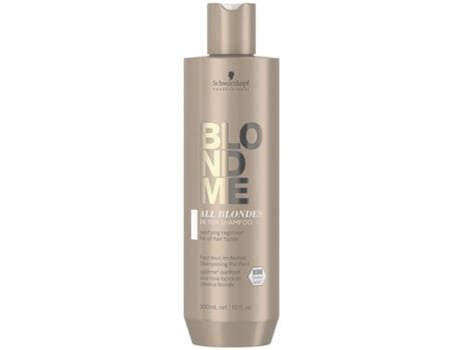 SCHWARZKOPF PROFESSIONAL Blondme Champú Neutralizante para Rubios Fríos 300 Ml