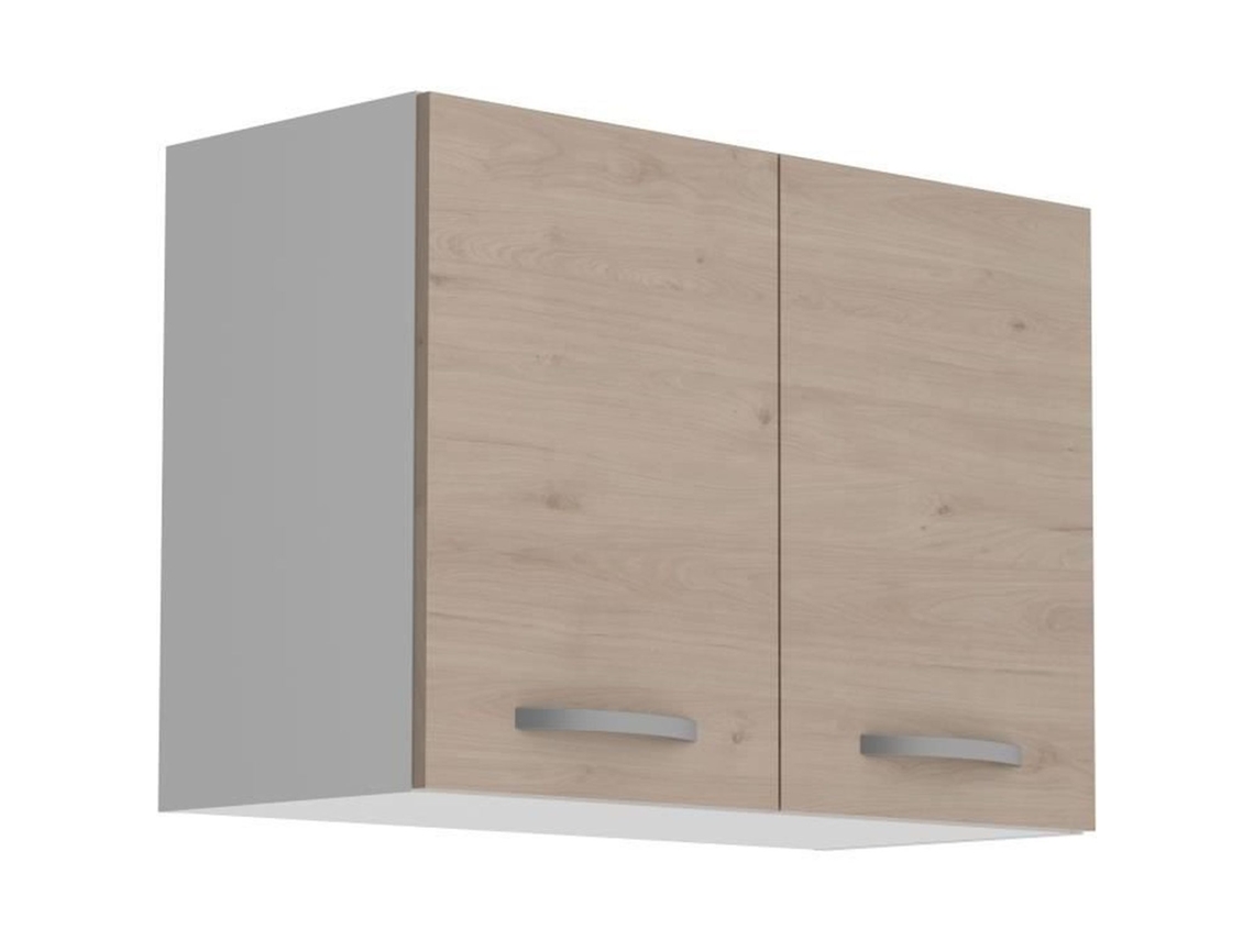 Muebles altos de 2 puertas - roble JAckson 80 x 36 x altura 58 cm YOUDOIT