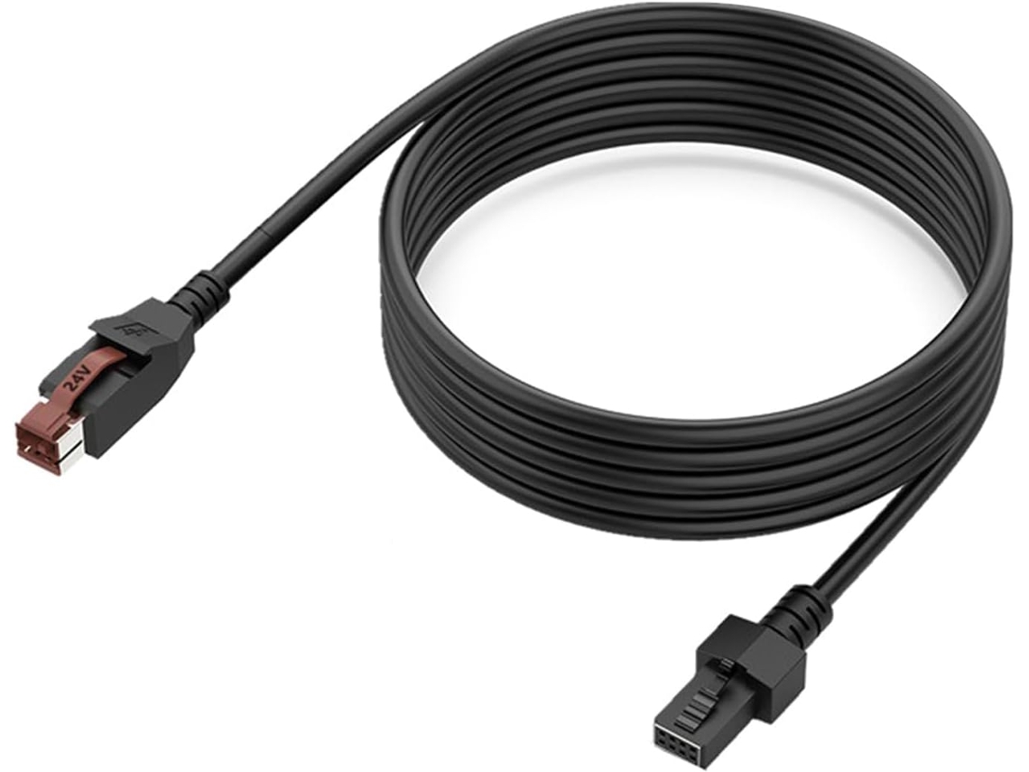 Conector Usb De 24 V, Cable De Alimentación Y Datos Para Impresoras