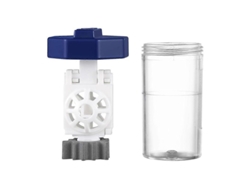 Kit 3 piezas limpieza estuche lentes contacto peróxido hidrógeno. Máquina portátil lavado rígido para esclerales.