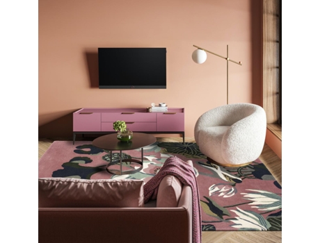 Alfombra WEDGWOOD Waterlily (Rosa - 250x350 cm)