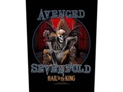 Parche de Espalda para Chaqueta ROCK OFF Avenged Sevenfold Hail To The King