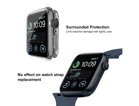 Apple Watch SE 2023 40 mm/SE 2022 40 mm Serie IMAK UX-3 Funda protectora de TPU