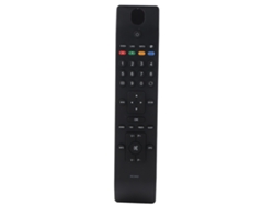 Mando A Distancia Universal Para Tv Rc3902 Con Botones Grandes, Repuesto De Abs Negro Duradero.