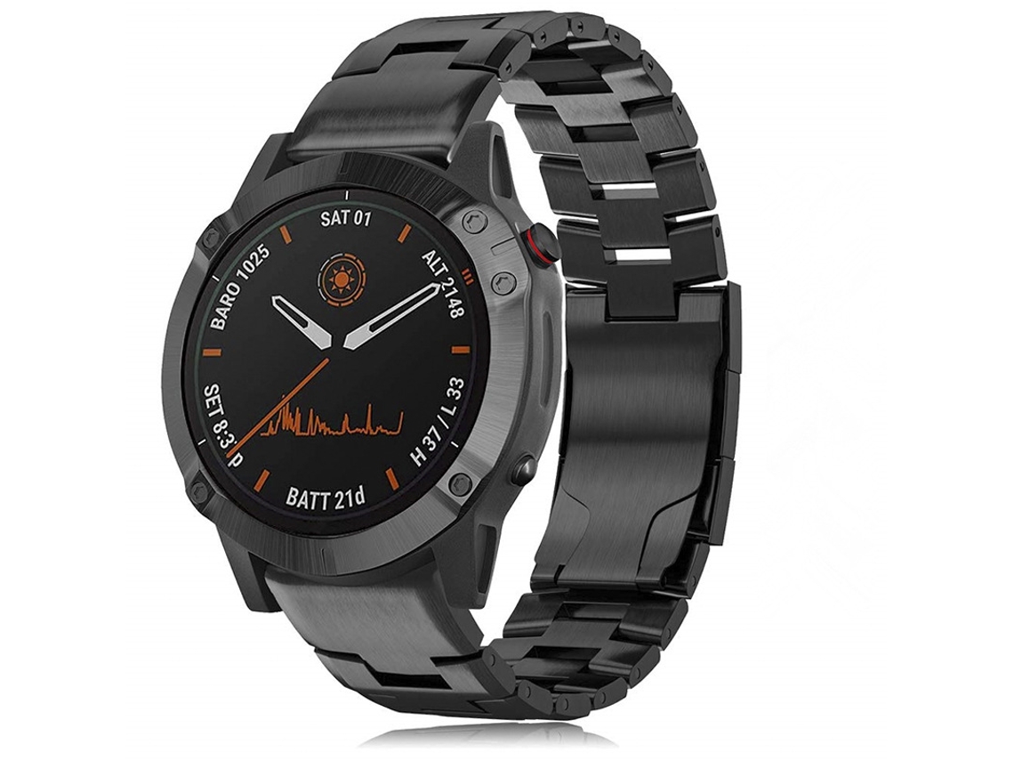 Correa de reloj de titanio para Garmin Fenix 7x/6x/5x Release Inf