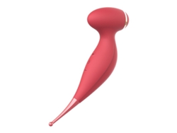 Vibrador De Masaje De Succin De Silicona 2 En 1 Con 10 Modos Para Mujeres (rojo)